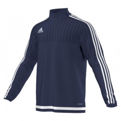 Топ тренировочный ADIDAS TIRO 15 Training Top S22337 синий с белым Топ тренировочный ADIDAS TIRO 15 Training Top S22337 синий с белым