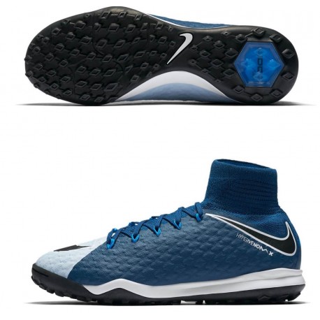 Детские сороконожки NIKE HypervenomX Proximo DF TF Junior 852601-404
