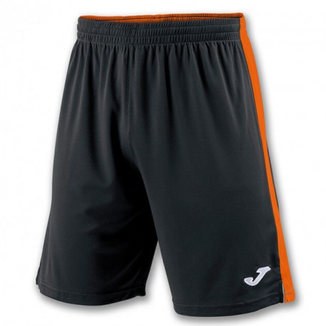 Шорты Joma Tokio 100684.108 черные с оранжевым
