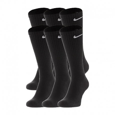Носки Nike 6PPK Everyday Cushion Crew SX7666-010 черные