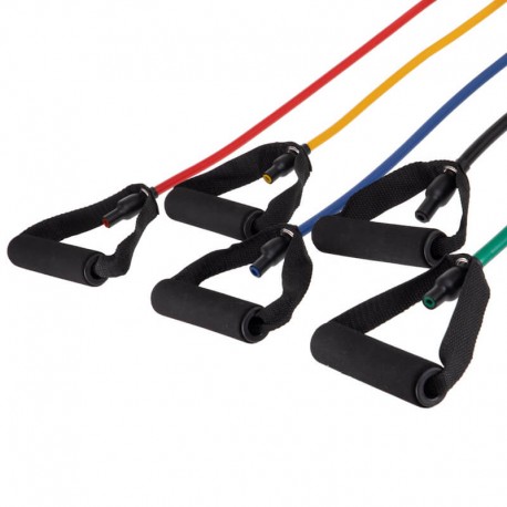 Набір Еспандерів багатофункціональний Resistance Band Zelart ET-500 5 жгутів